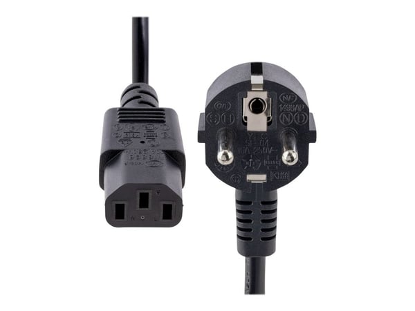 StarTech.com 713E-1M-POWER-CORD, 1 m, CEE7/7, C13 liitin, SVT, 250 V, 10 A