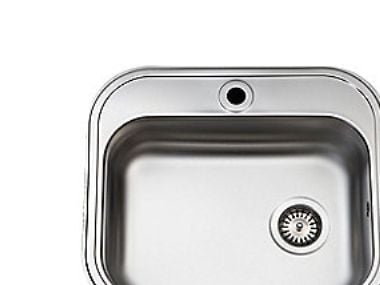 Uni køkkenvask 34x48 - køkkenvask 340x480 mm med hanehul med strainer