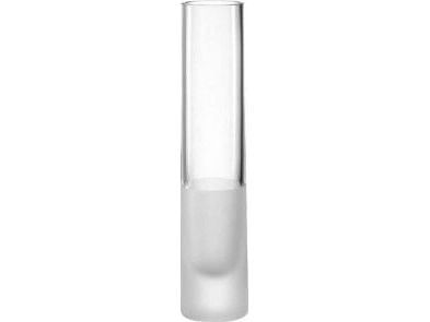 LEONARDO 18633, Cylinder formet Vase, Glass, Gjennomsiktig, Hvit, Blank/Matt, Bord, Innendørs
