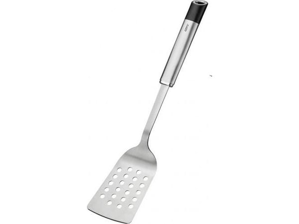 GEFU PRIMELINE, Stekespade, Sort, Rustfritt stål, Plast, Rustfritt stål, Plast, Rustfritt stål, Sort, Rustfritt stål, Hengeløkke