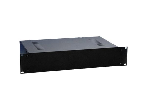 adam hall 87408V, Sort, Stål, 2U, 48,3 cm (19"), 406 mm, 250 mm