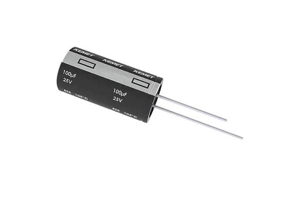 Kemet elektrolyttkondensator 10 mm 220 µF 250 V 20 % (Ø x H) 22 mm x 40 mm (1 stk.)