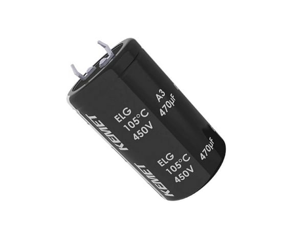 Kemet elektrolyttkondensator 1000 µF 100 V 20 % (ØxH) 22x35 mm