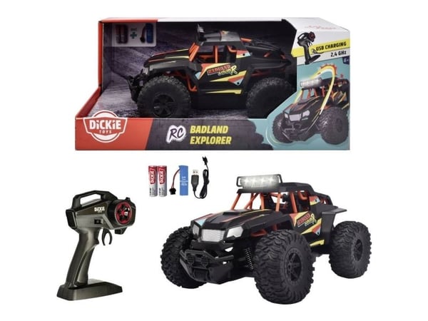 Dickie Toys Badland Explorer RC fjernkontroll terrengkjøretøy