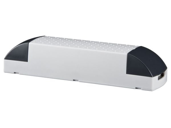 Paulmann 97715, Elektronisk lystransformator, Svart, Grå, VDE, 150 W, 230 V, 12 V