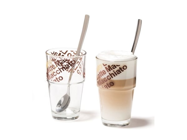 LEONARDO 042553, Brun, Rustfritt stål, Hvit, Rund, 2 stykker, 410 ml, 91 mm, 87 mm