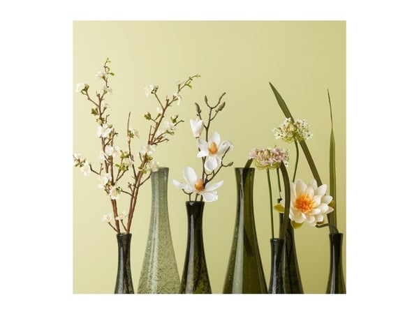 LEONARDO 031696, Innendørs, Artificial flowering plant, Vannliljer, Grønn, Hvit, Gult, 170 mm, 170 mm