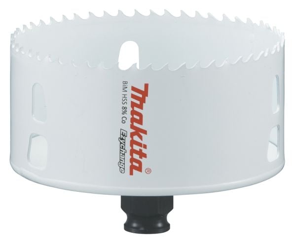 Makita E-03997, Enkelt, Bor, Stål, Aluminium, Plast, Tre, Rustfritt stål, Hvit, Bimetall, 4,4 cm