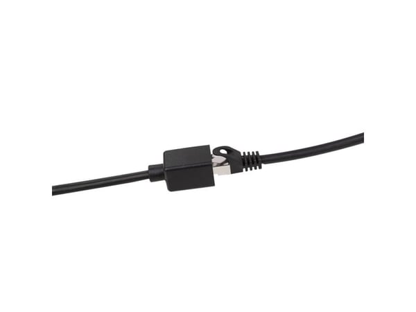 LogiLink CQX033S, 1 m, Cat6a, S/FTP (S-STP), RJ-45, RJ-45, Sort