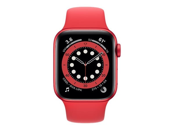 Apple Watch Series 6, OLED, Kosketusnäyttö, 32 GB, Wi-Fi, GPS (satelliitti), 30,5 g