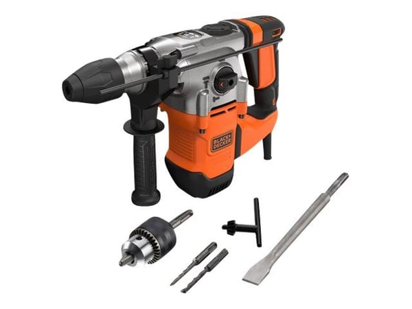 BLACK+DECKER BEHS03K-QS - Slagborr - 1250 W - SDS-plus 13 mm - 3.7 joule
