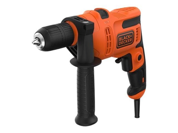 BLACK+DECKER BEH200 - Slagborr - 500 W - nyckellös chuck
