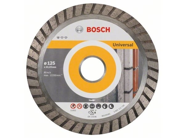 Bosch DIAMANTSKÆRESKIVE 125X22,2MM PROF UNIV-T