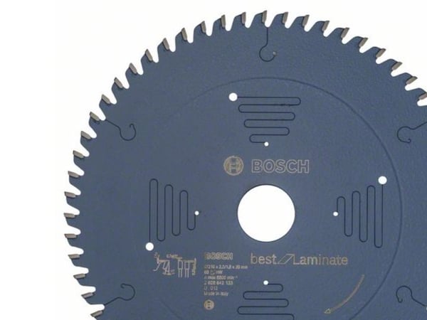 Bosch RUNDSAVKLINGE BEST LAM 216X2,5X30MM 60T