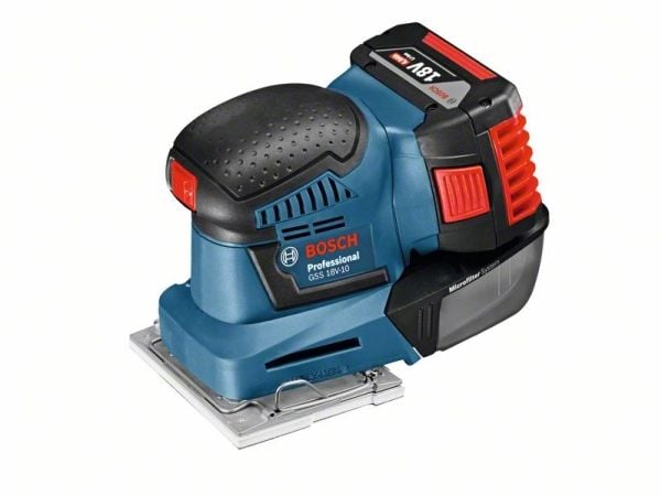 Bosch GSS 18V-10 Professional - Eksentersliper - trådløs - uten batteri - 18 V - SOLO