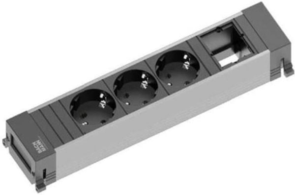 Power Frame 3xSchuko 1xCM Line 0.2m GST18 916.006, 0.2