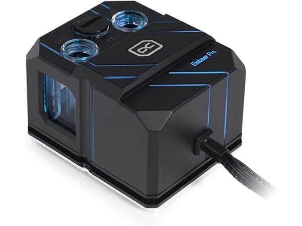 Alphacool Eisbaer Pro Aurora, Kjølevæske, Akryl, Kobber (Cu), Nickel, 1/4", 60 °C, 0,8 stang, 1,2 l/min