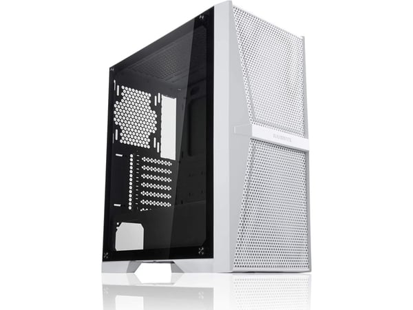 RAIJINTEK SILENOS MS, Midi Tower, PC, Hvit, ATX, Micro ATX, Mini-ITX, SPCC, 16,6 cm