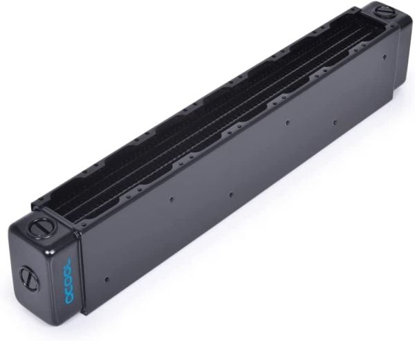 Alphacool 14373, Jäähdytin, Kupari, Terästä, Musta, 1/4", 60 °C, 0,8 bar