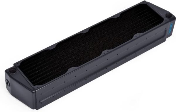 Alphacool 14374, Jäähdytin, Kupari, Terästä, Musta, 1/4", 60 °C, 8 cm