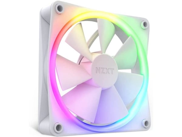 NZXT F Series F120 RGB Triple Pack - Kabinettvifte - 120 mm - matt hvit