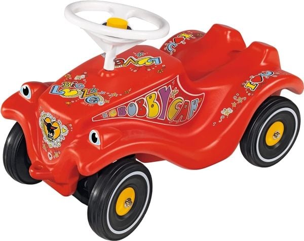 BIG Bobby-Car-Classic Lumi, 1 år, 4 hjul, Plast, Rød