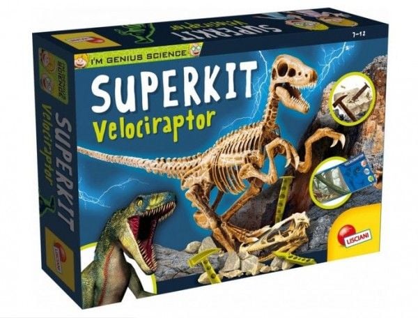Lisciani Im a Genius Velociraptor Super kit 80632 LISCIANI