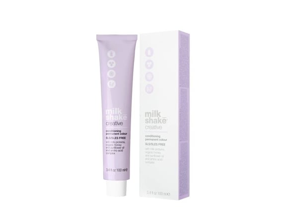 Milk Shake Creative Permanent Hair Dye 4.11 Intense Ash Light Blonde 100 ml (for kvinner)