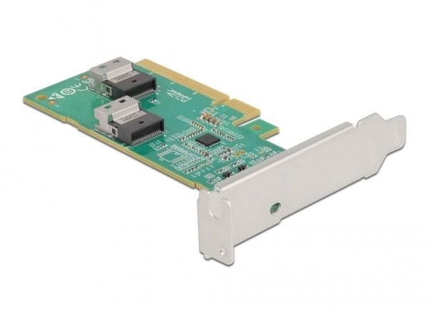 Delock - Lagringskontroller - U.2 NVMe - lav profil - PCIe 4.0 x8