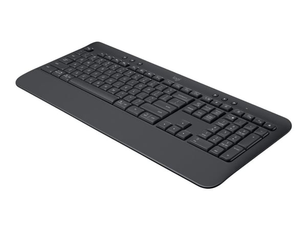 Logitech Signature K650 - Tastatur - trådløs - Bluetooth 5.1 - AZERTY - Nederlandsk - grafitt