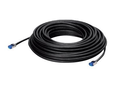 LANCOM - Nettverkskabel - RJ-45 (hann) til RJ-45 (hann) - 30 m - 6.5 mm - S/FTP - CAT 6a - utendørs - svart