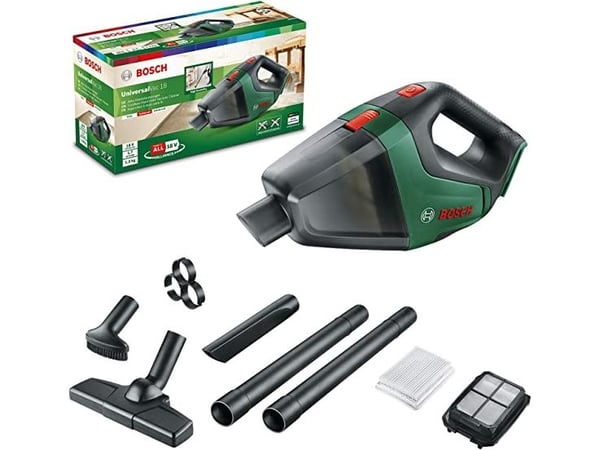 Bosch UniversalVac 18 - Støvsuger - håndholdt - uten pose - uten kabel - ingen batteri, ingen lader - SOLO