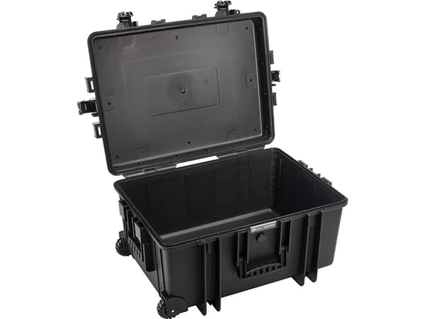B&amp;W outdoor.case tyyppi 6800 - Kova kotelo - polypropeeni - musta