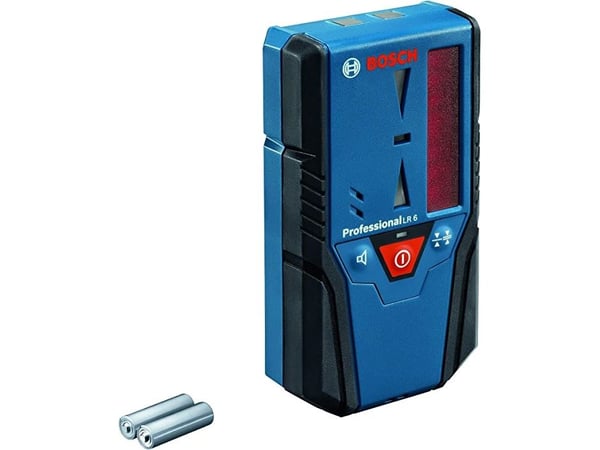 Bosch lasermottagare LR 6 Professional (blå/svart, för kombi- och linjelasrar GCL 2-50 C / GLL 3-80 / GLL 3-80 C)