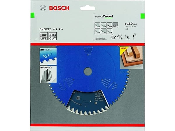 Bosch RUNDSAVKLINGE 160X20X1,8MM 48T EXP WOOD