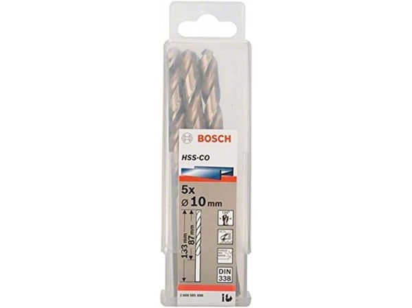 Bosch METALBOR HSS-CO S 10X133MM 5 STTK