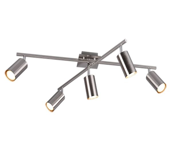 TRIO Marley, 5 pære(r ), GU10, IP20, Nikkel