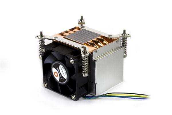 Dynatron K666R1, Luftkjøler, 6 cm, 1600 RPM, 5000 RPM, Aluminium, Sort