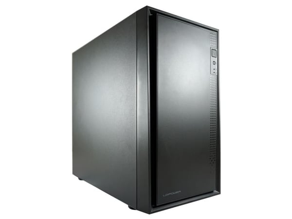 LC Power - - mikro ATX - ingen strømforsyning - svart - USB/lyd