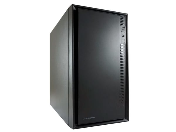 LC Power - - mikro ATX - ingen strømforsyning - svart - USB/lyd