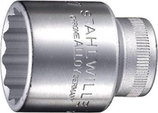 STAHLWILLE 03010013, 1 stk, 12-punkts, Rustfritt stål, Rustfritt stål, 38 mm, 60 g