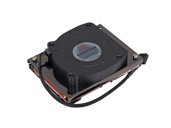 Dynatron N12, ilmanjäähdytin, 8 cm, 2000 rpm, 8600 rpm, 62,2 dB, 26,25 kubikfod/min.