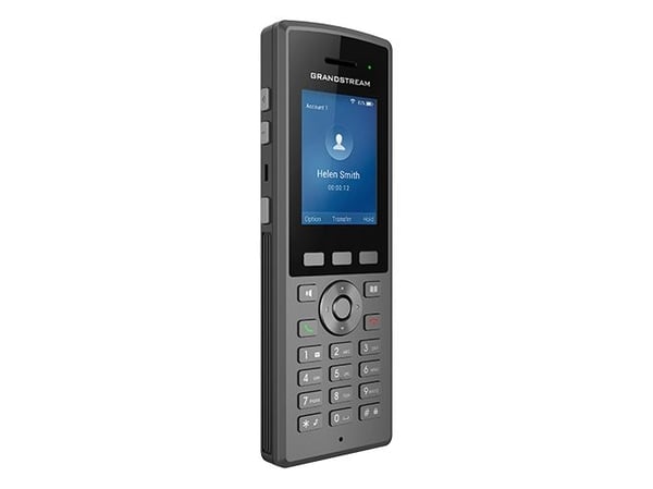 Grandstream WP825 - Trådløs VoIP-telefon - med Bluetooth-grensesnitt - IEEE 802.11a/b/g/n/ac (Wi-Fi) - treveis anropskapasitet - SIP, RTCP, RTP, SR...