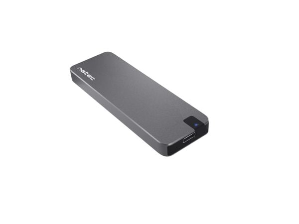 NATEC Rhino M.2 NVME, SSD-kabinett, M.2, M.2, Ultra M.2, USB-tilkobling, Sort