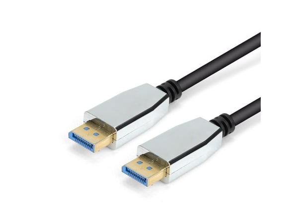 Montis Kabel DisplayPort v2.0 MT039-1.8m, 1,8 m, DisplayPort, DisplayPort, Hankjønn, Hankjønn, Sort, Sølv