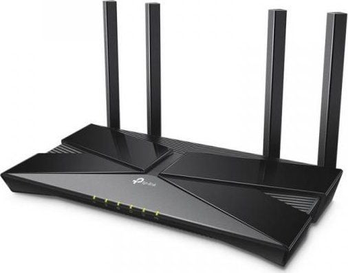 TP-Link EX220, Wi-Fi 6 (802.11ax), Dobbelbånd (2.4 GHz / 5 GHz), Ethernet/bredbåndsforbindelse, Sort, Frittstående router