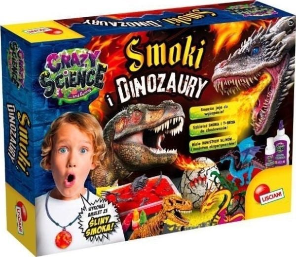 Lisciani Crazy Science Smoki i dinozaury vitenskapelig sett 89390 LISCIANI p6