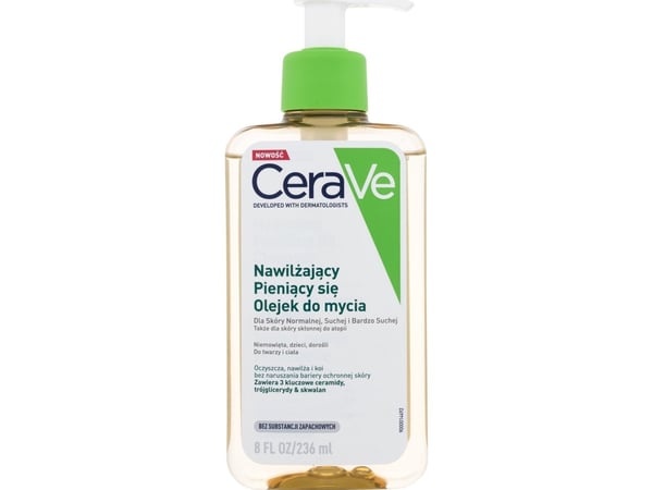 CeraVe Facial Cleansers Hydrating Foaming Oil Cleanser (W,236)