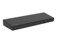 Belkin CONNECT Universal USB-C Triple Display Dock - Dockningsstation - USB-C - 3 x HDMI, 2 x DP - 1GbE - 150 Watt