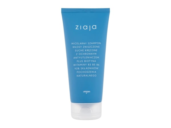 ZIAJA_Micellar shampoo vaurioituneille, kuiville, kiharille hiuksille 200ml ZIAJA_Micellar shampoo vaurioituneille, kuiville, kiharille hiuksille 200ml